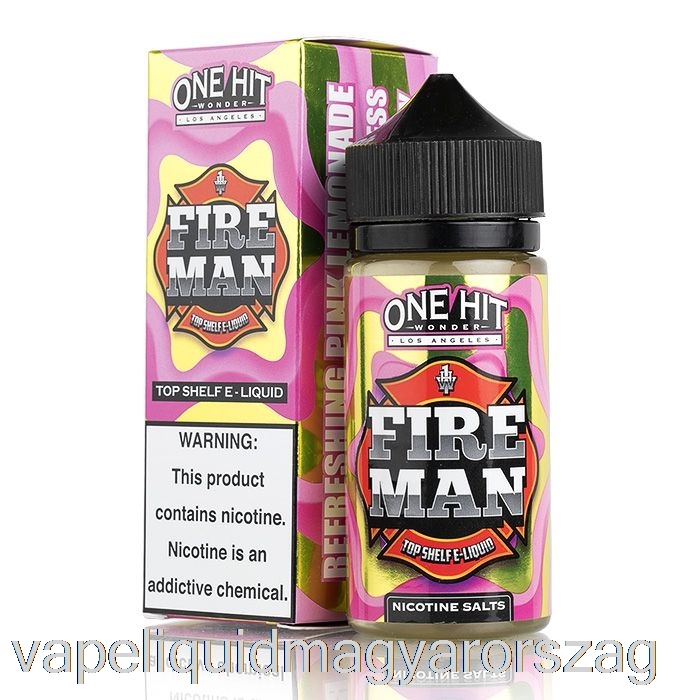 Fireman - One Hit Wonder - 100ml 3mg Vape Toll